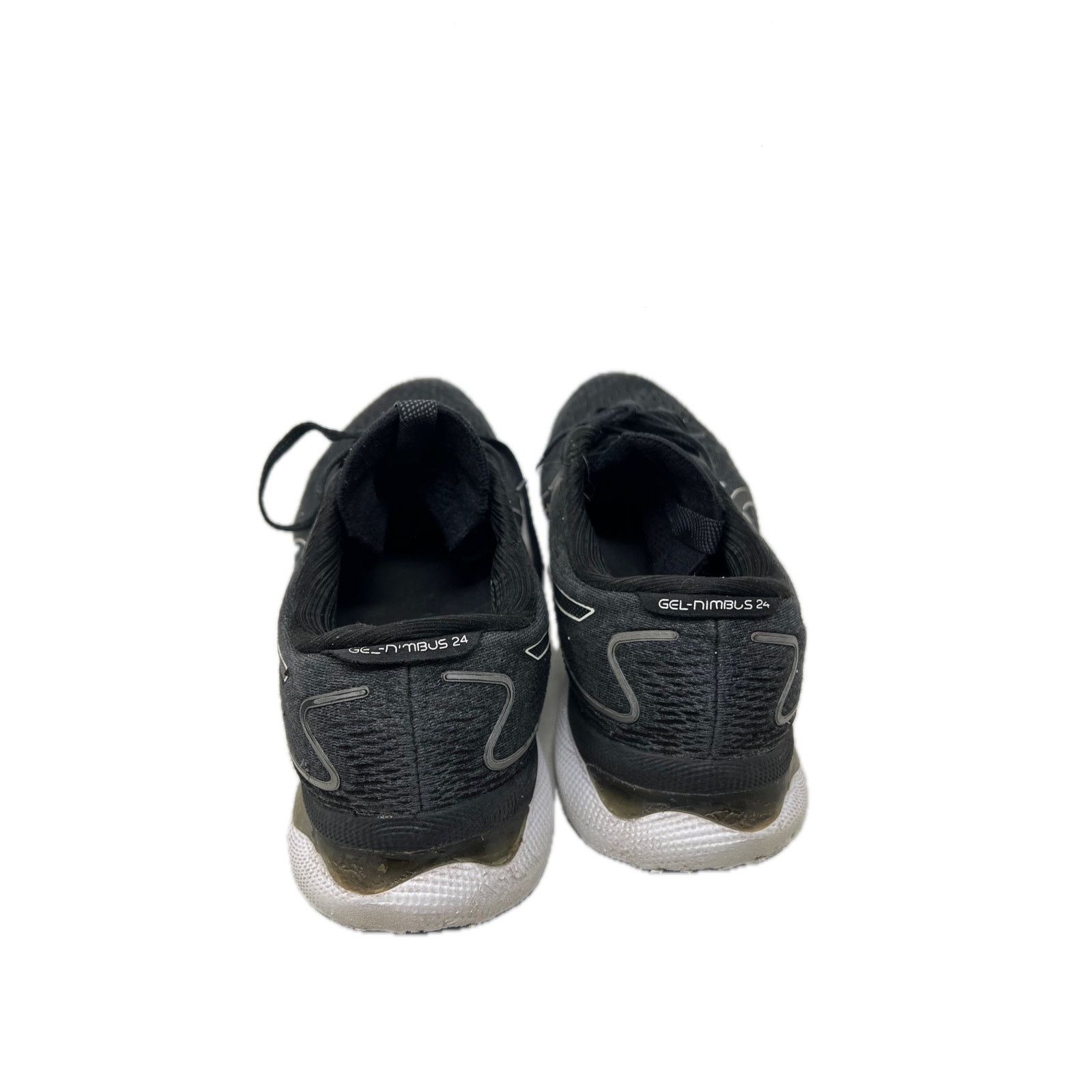 Asics ASICS Gel Nimbus 24 Black Running Sneakers F580122 Men's 11 Size US 11 / EU 44 - 6 Thumbnail