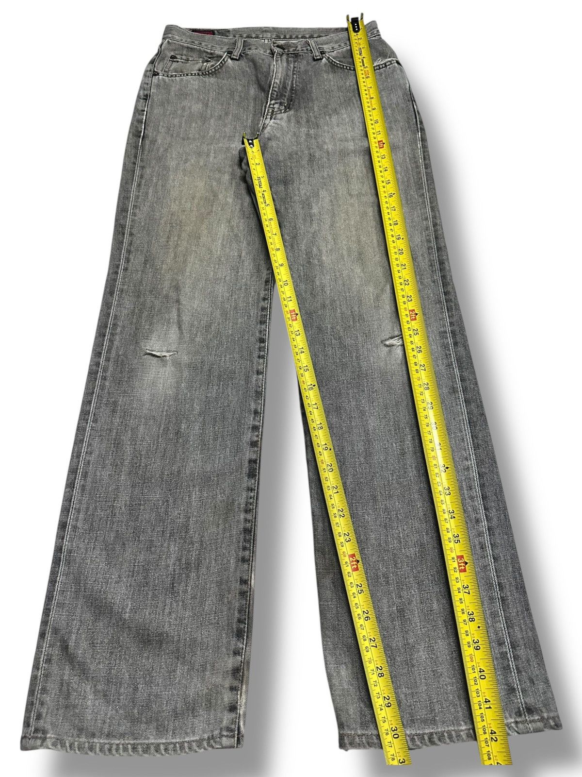 Edwin Edwin 503 Vintage Jeans With Baggy Loose Style Faded Wash Size US 30 / EU 46 - 14 Thumbnail