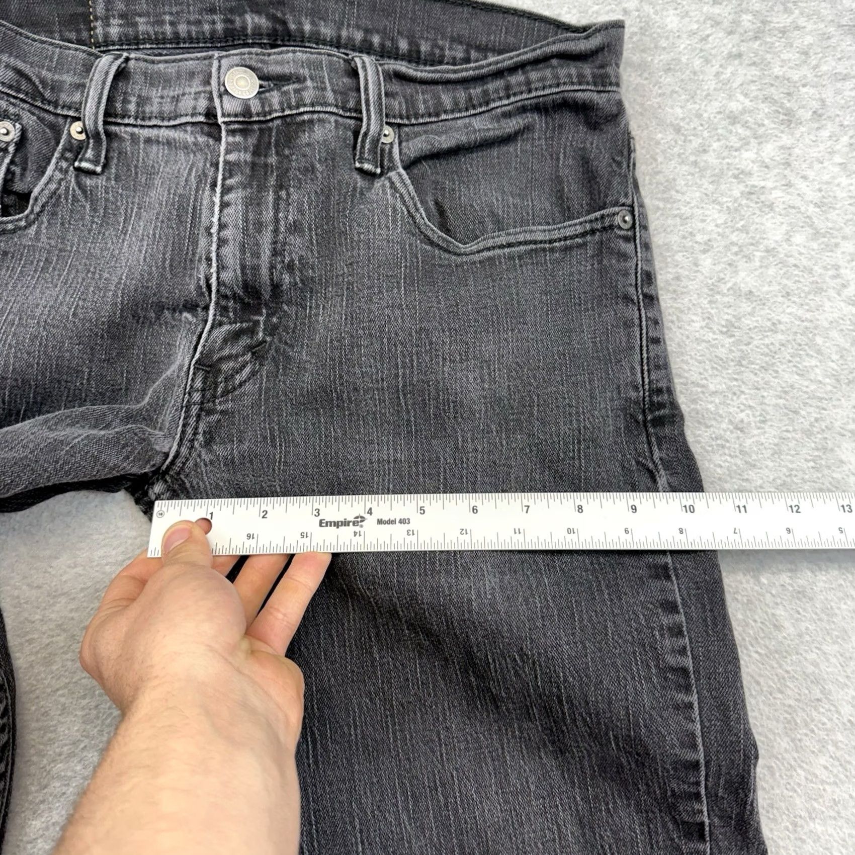 Levi's Levi’s 559 Jeans Men’s 32 x 30 Black Denim Relaxed Straight Fit Stretch Casual Regular None 559 Jeans Mens Regular Black Denim Straight 32x30 Size US 32 / EU 48 - 6 Thumbnail