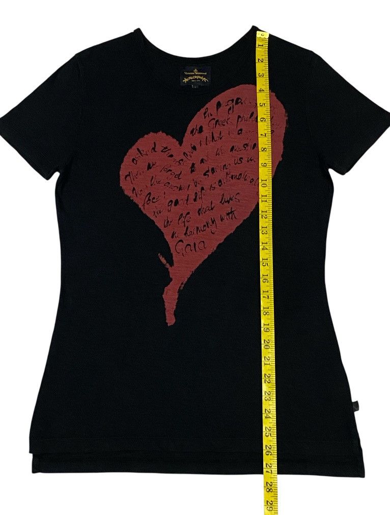 Vivienne Westwood Vivienne Westwood Anglomania Beige Heart Print “MONDAY”Shirt Size L / US 10 / IT 46 - 13 Thumbnail