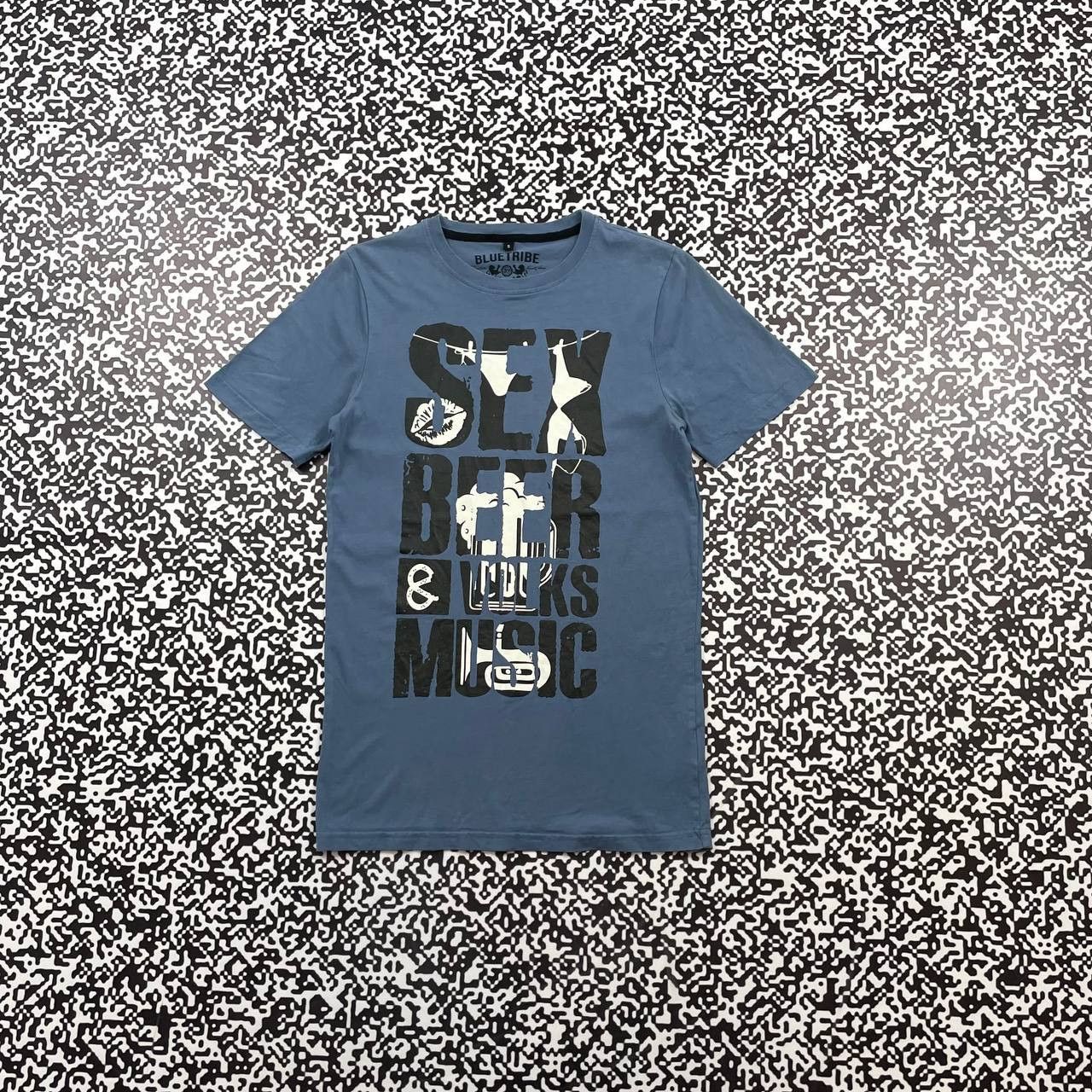 Vintage Vintage Y2K Humor Sex Beer Volks Music Art 90s Style T-shirt Size US S / EU 44-46 / 1 - 1 Thumbnail