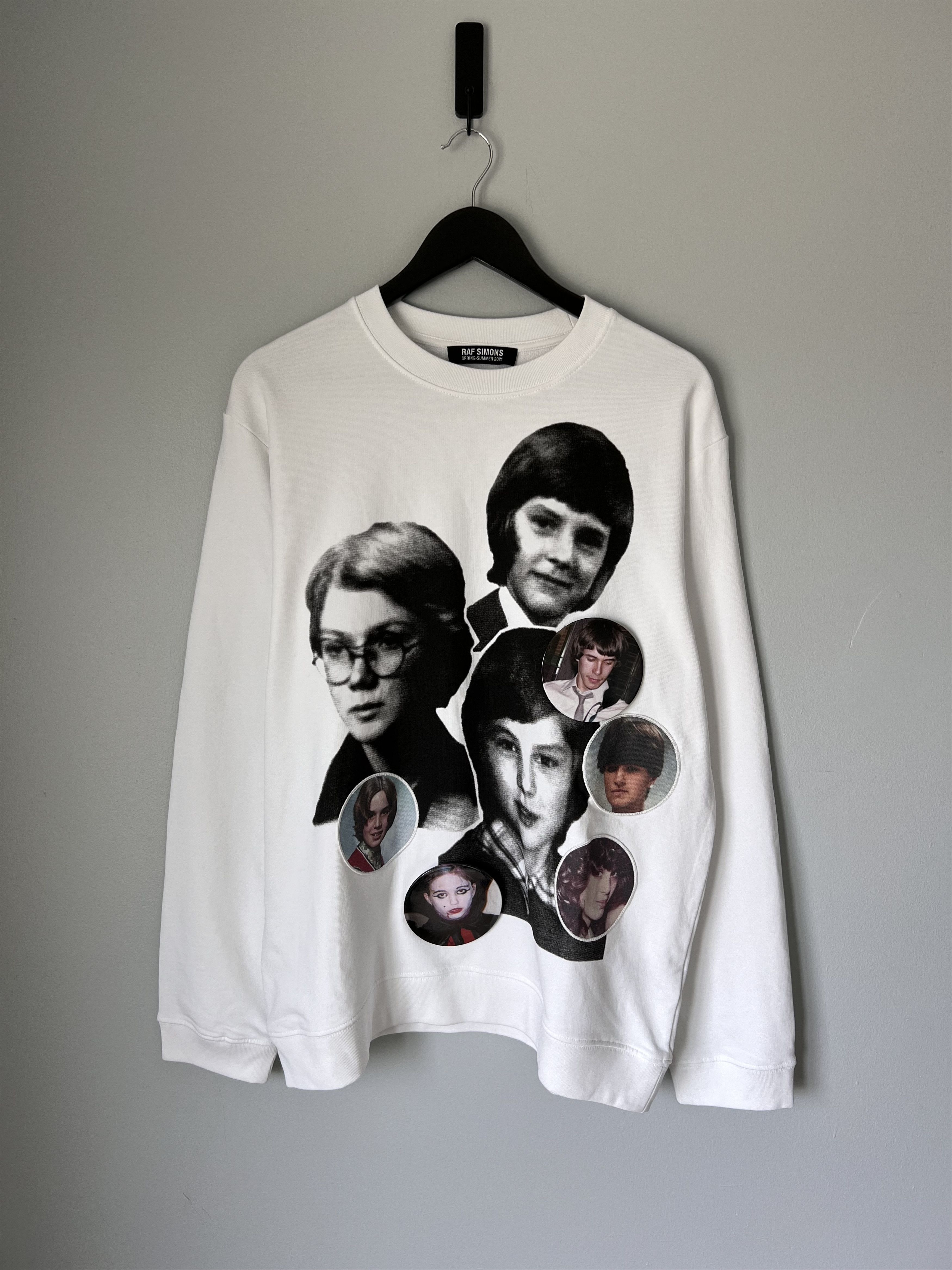 Raf Simons Raf Simons Class Portrait Collage Crewneck