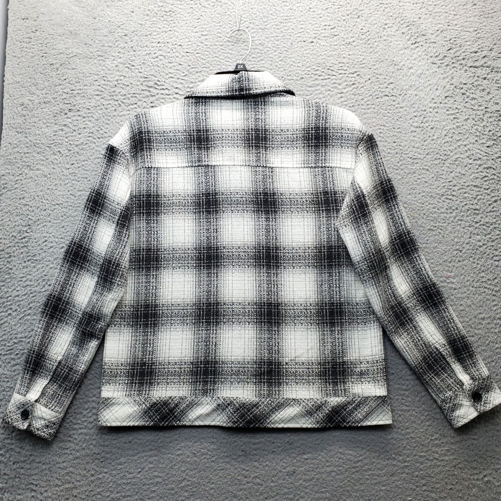 Vintage Boston Traders Shacket Womens Size S Multi Plaid Long Sleeve Chest Pocket Collared Jacket Size S / US 4 / IT 40 - 2 Thumbnail