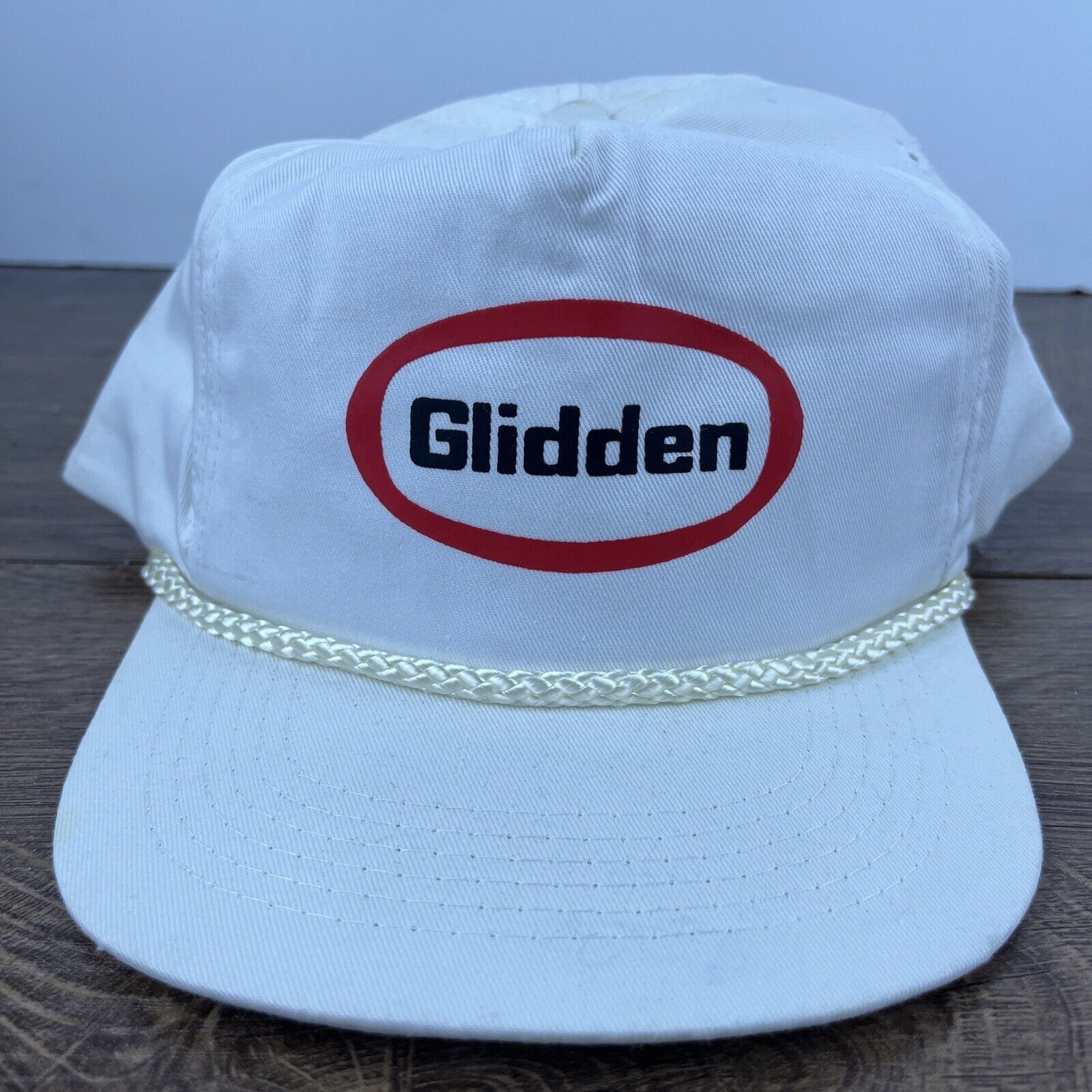 Other Glidden Hat Snapback White Adjustable Hat Adult Size Hat Whi Size ONE SIZE - 1 Thumbnail