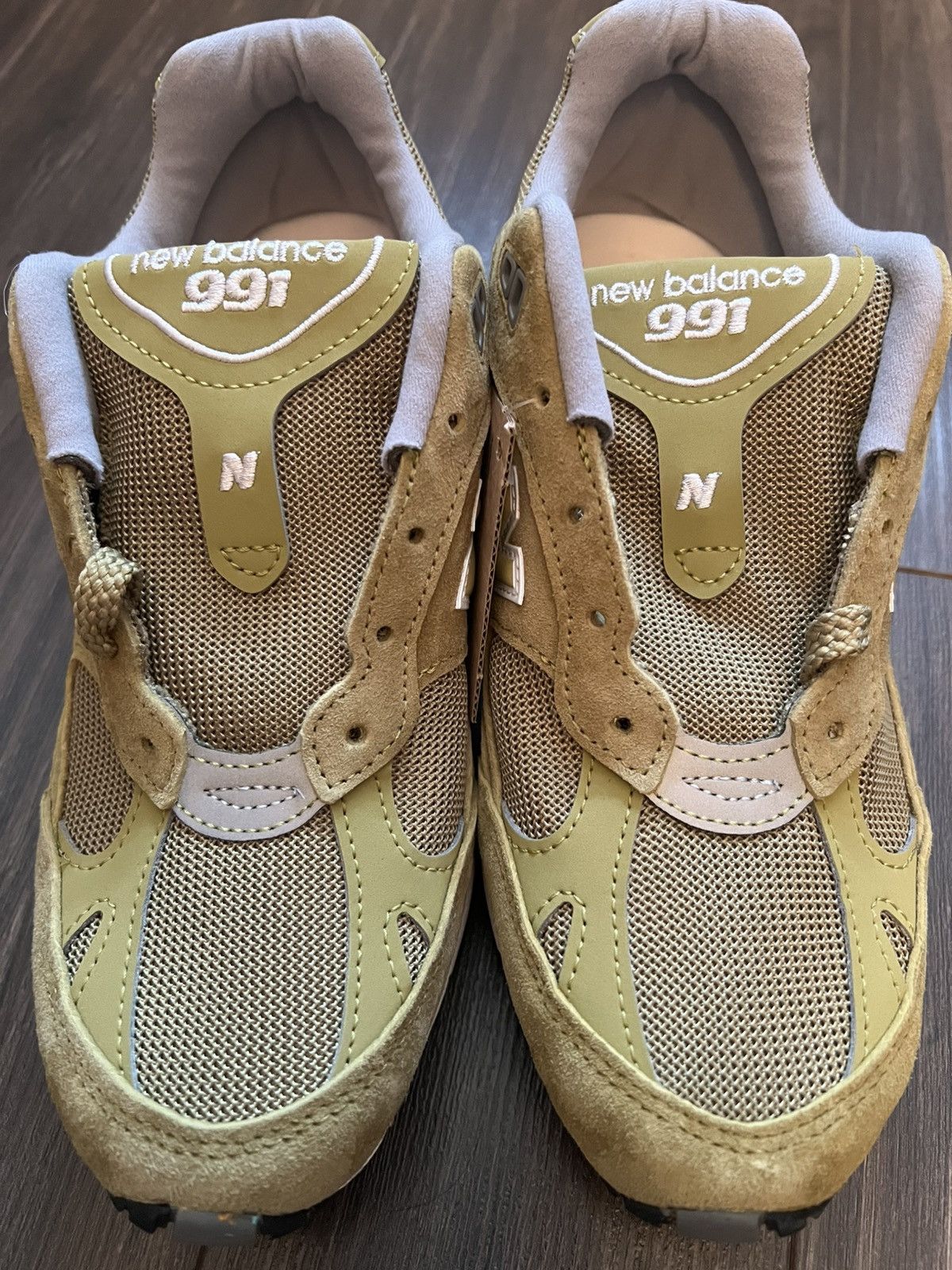 New Balance New Balance 991 Made In England Green Moss 7.5US W Size US 7.5 / IT 37.5 - 1 Thumbnail