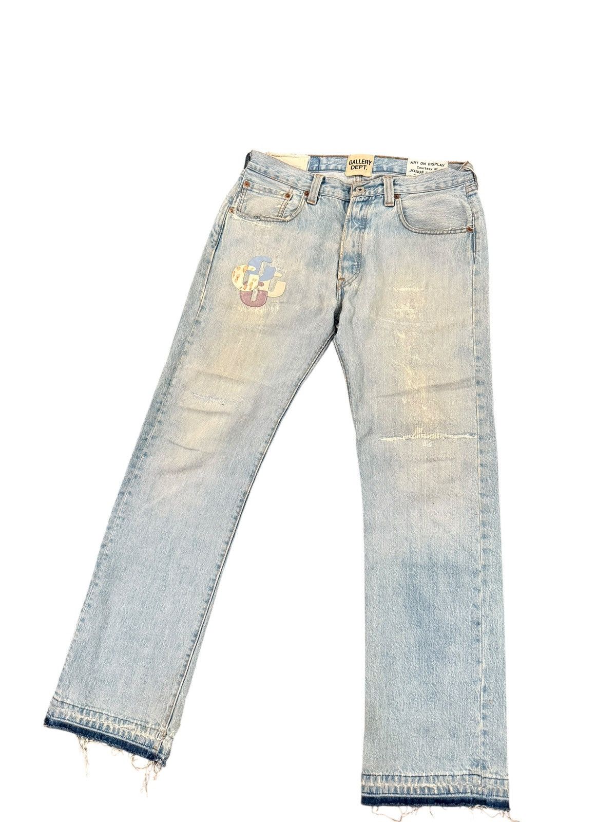 Gallery Dept. OG Pair G Patch Levi’s 5001 Size US 32 / EU 48 - 3 Thumbnail