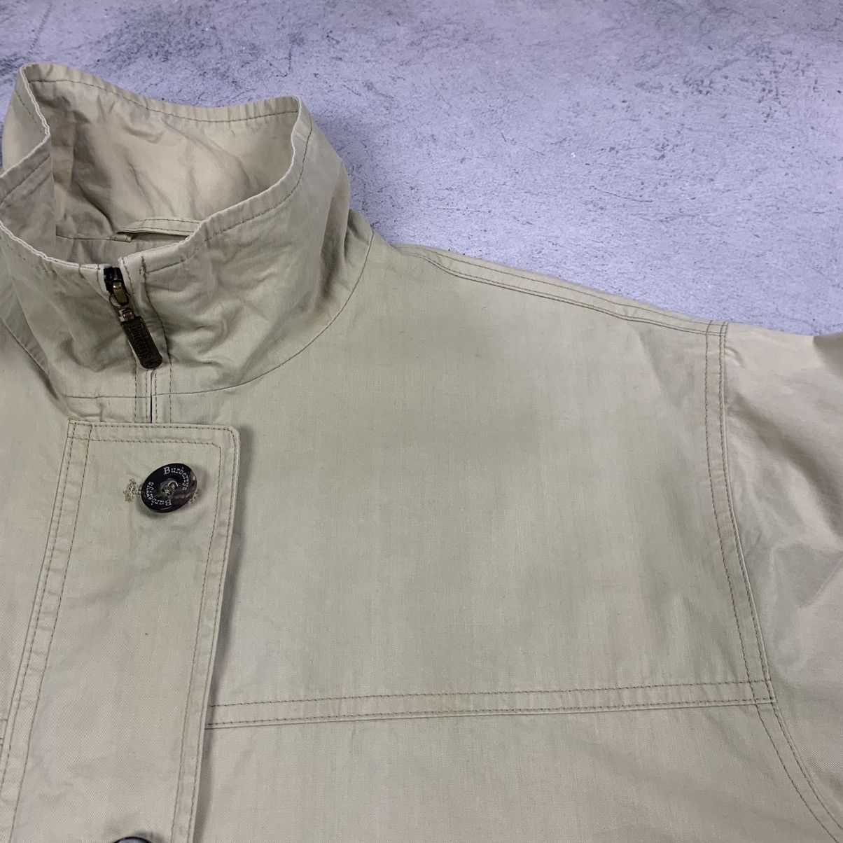 Burberry Vintage Burberrys Nova Check Buttons Ladies Jacket Beige 90s Size M / US 6-8 / IT 42-44 - 8 Thumbnail