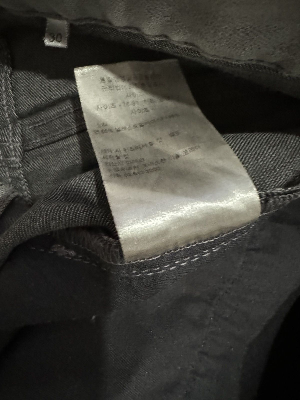 Dior × Kris Van Assche Dior Homme KVA Paint Denim Size US 30 / EU 46 - 7 Thumbnail