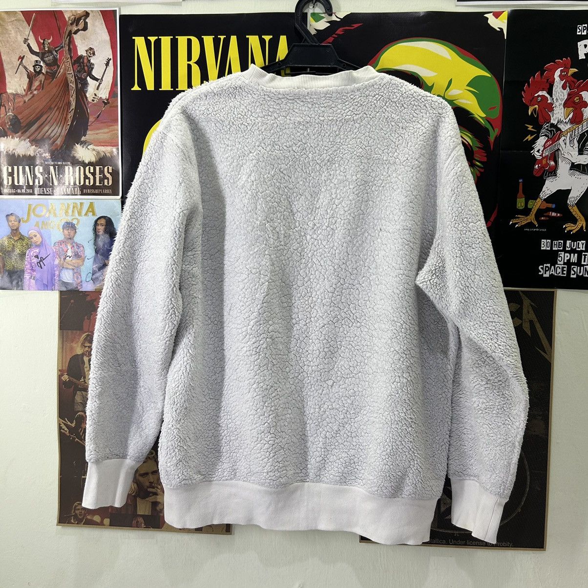 Vintage Vintage GU Sherpa Sweater Size US L / EU 52-54 / 3 - 4 Thumbnail