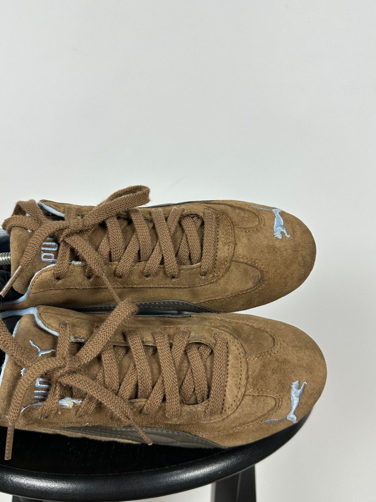 Puma Vintage Puma Speedcat Brown Suede/Leather Y2K Sneakers Size US 8 / IT 38 - 21 Thumbnail