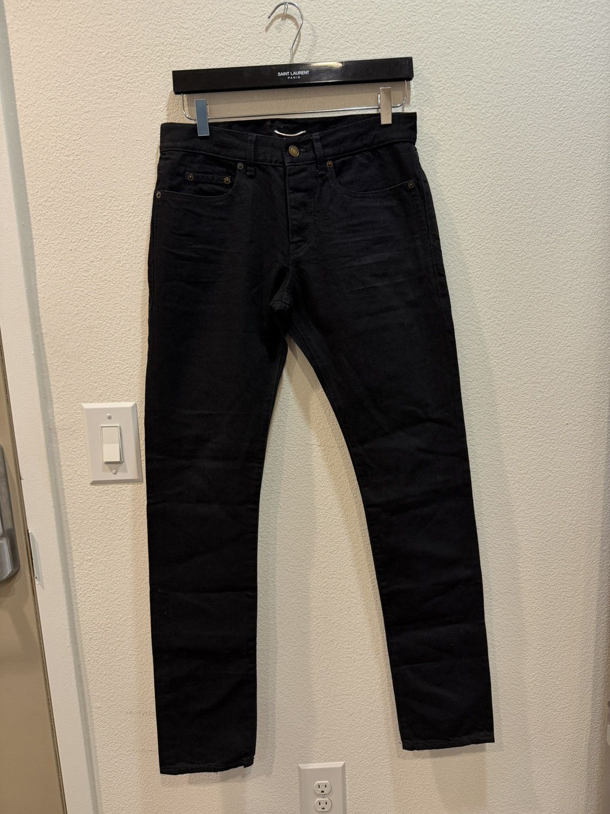 Saint Laurent Paris D14 Slim Denim Jeans 29 Size US 30 / EU 46 - 1 Thumbnail