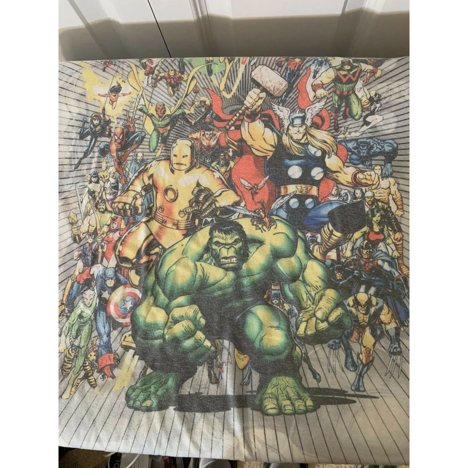 Universal Studios Vtg Universal Studios Men’s Sz M marvel universe Hulk Thor Size US M / EU 48-50 / 2 - 9 Thumbnail