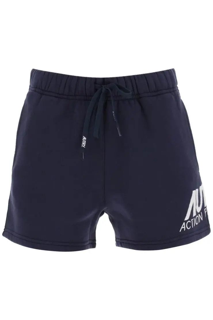 image of Autry O1S22I1N0324 Icon Sweatshorts In Blue, Women's