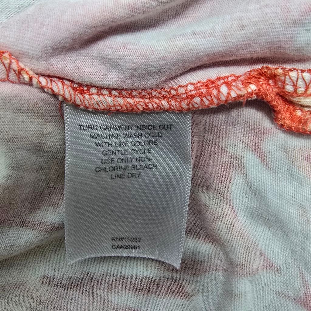 The Unbranded Brand Women's Alfred Dunner Coral White Short Sleeve Tee Size XL / US 12-14 / IT 48-50 - 7 Thumbnail