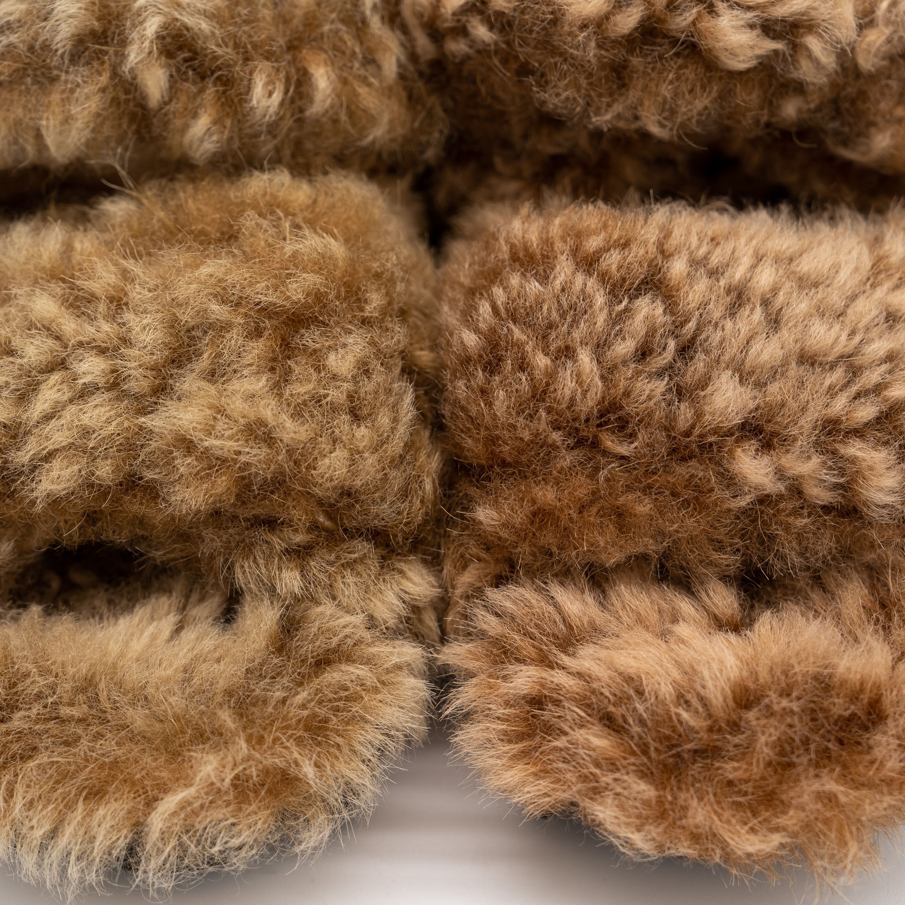 Miu Miu 37eu 7 US Miu Miu Camel Brown Shearling Sandals Size US 7 / IT 37 - 7 Thumbnail
