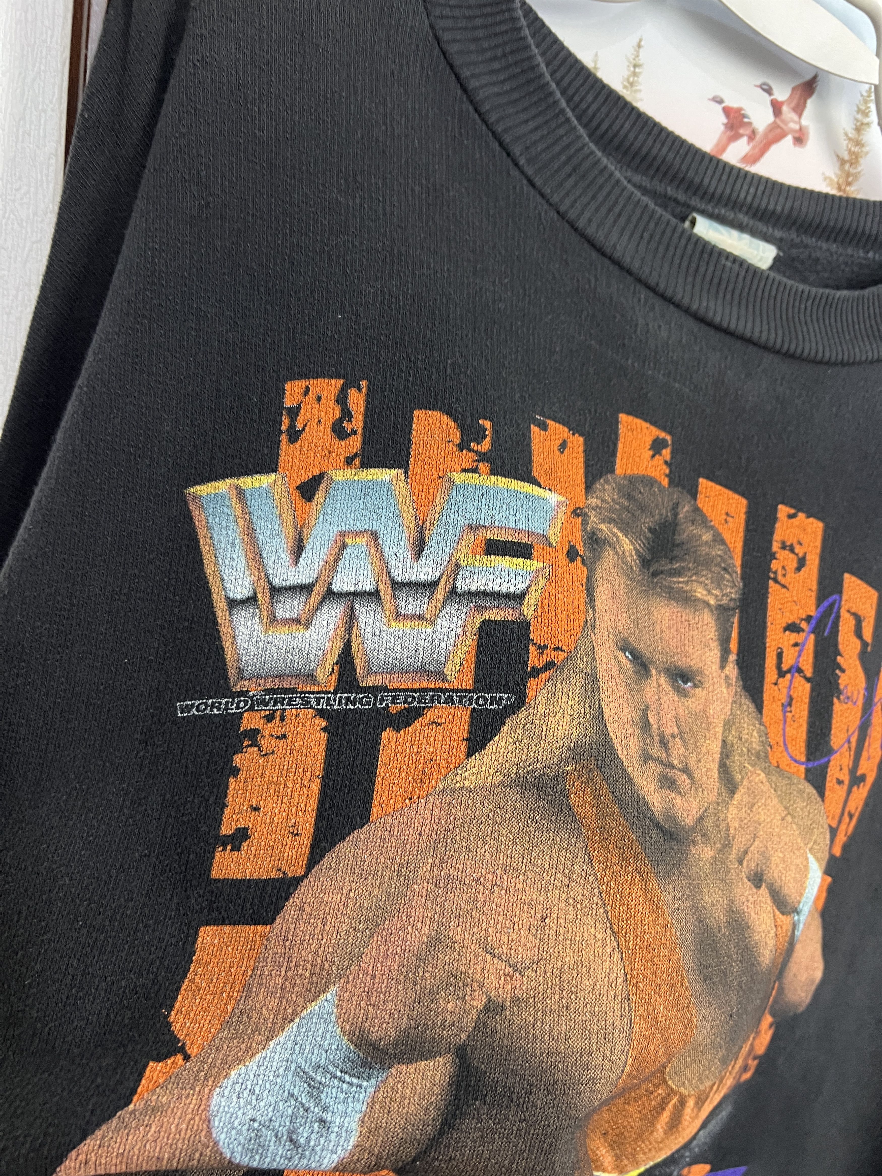 Vintage Crush WWF Wrestling Print Sweatshirt Brian Adams Crewneck Size US L / EU 52-54 / 3 - 4 Thumbnail