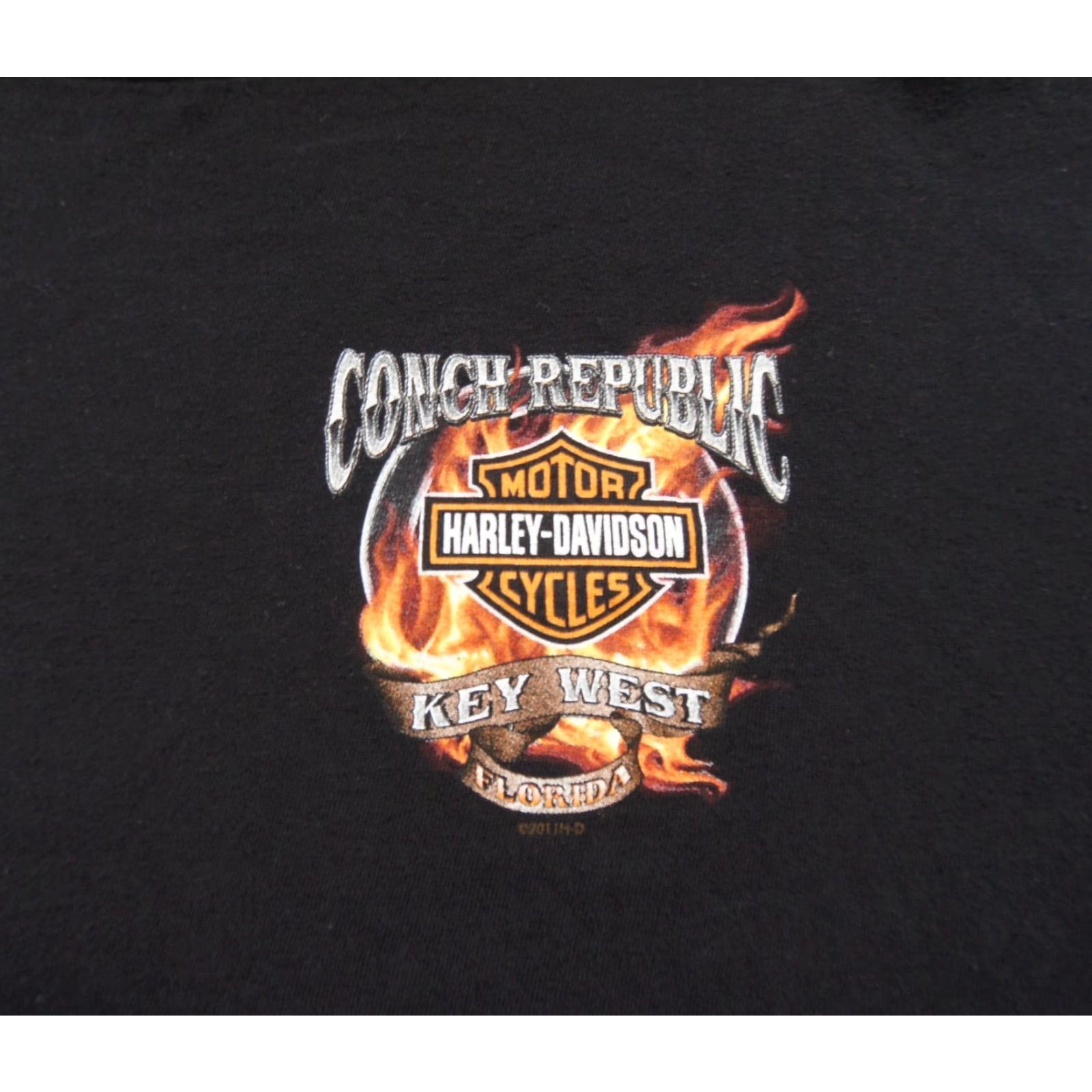Harley Davidson Harley-Davidson Shirt Mens XL Black Motorcycle Graphic Tee Key West Florida Shirt Mens XL Black Graphic Print Tee Key West Florida Size US XL / EU 56 / 4 - 5 Thumbnail