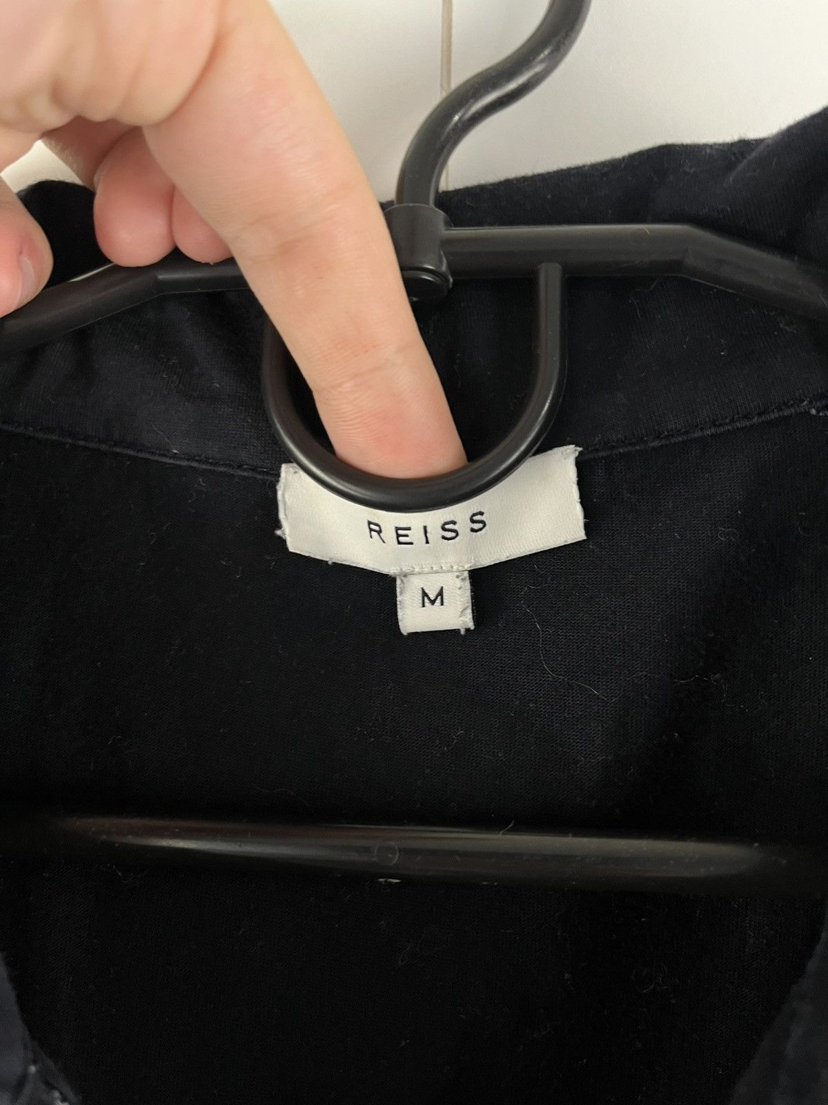Reiss Reiss Nathan Solid Cotton 1/4 Zip Polo Shirt Size US M / EU 48-50 / 2 - 6 Thumbnail