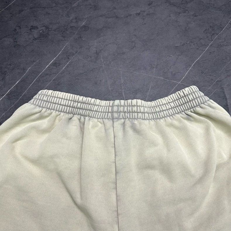 Balenciaga Balenciaga size XS Vintage Beige Embroidered Logo Shorts Size US 27 - 6 Thumbnail