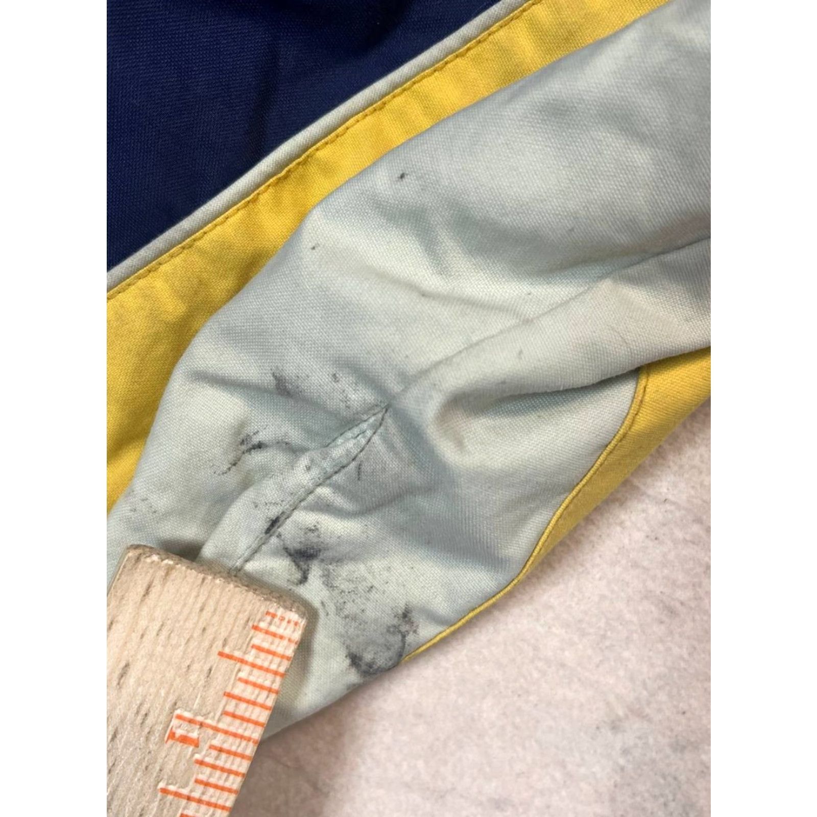 Body Glove VINTAGE Body Glove Active Jacket Hooded L Large Gray Yellow Size US L / EU 52-54 / 3 - 6 Thumbnail