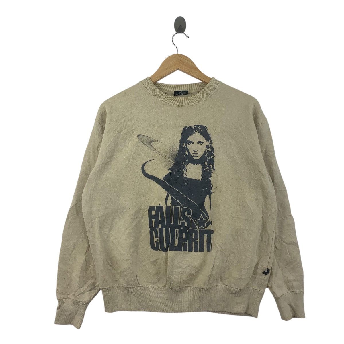 Vintage FRBE FALLS CULPRIT Art Designer Print Crewneck Pullover Size US M / EU 48-50 / 2 - 1 Thumbnail