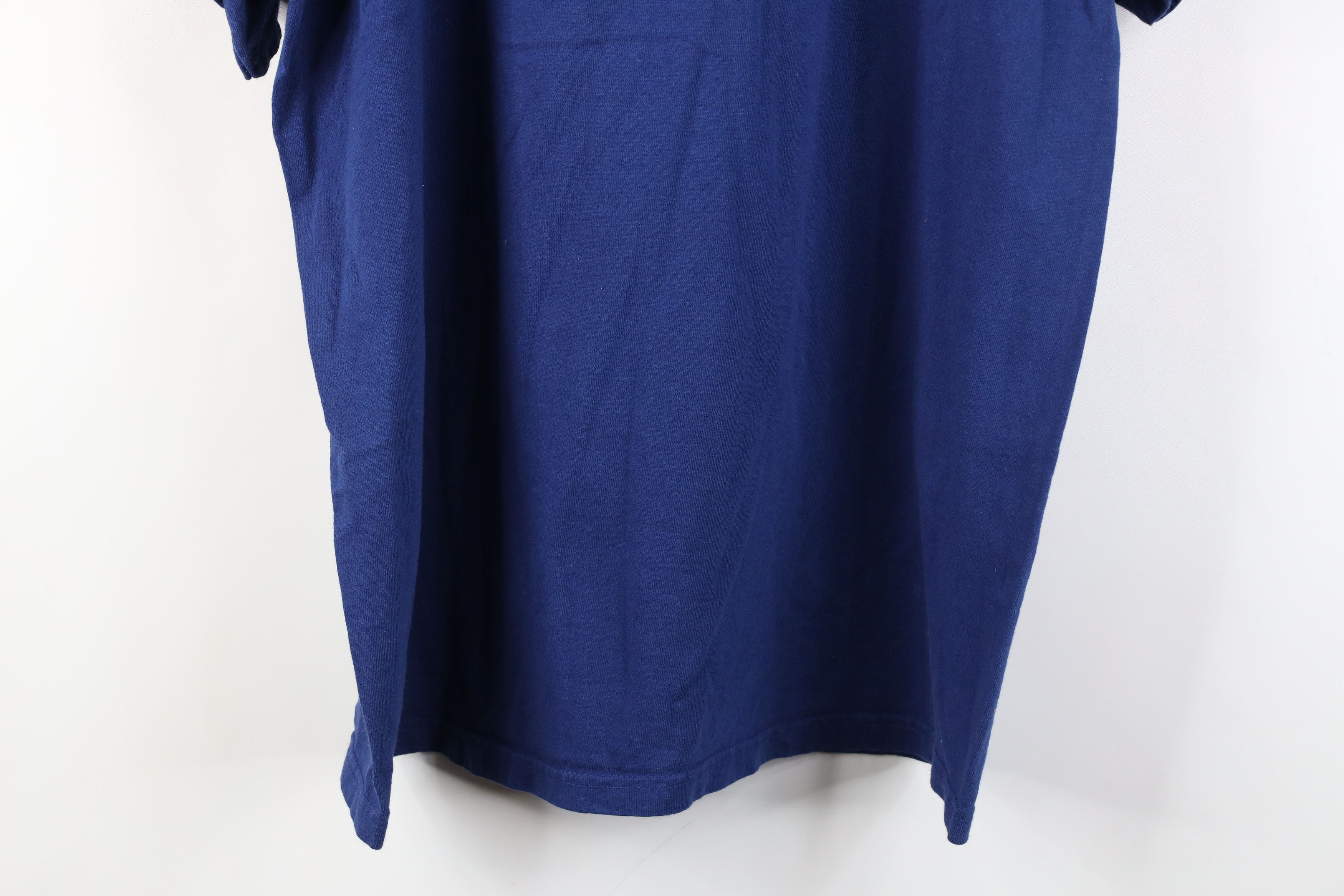 Ralph Lauren Vintage 90s Ralph Lauren Spell USA Flag T-Shirt Blue Cotton Size US M / EU 48-50 / 2 - 15 Thumbnail