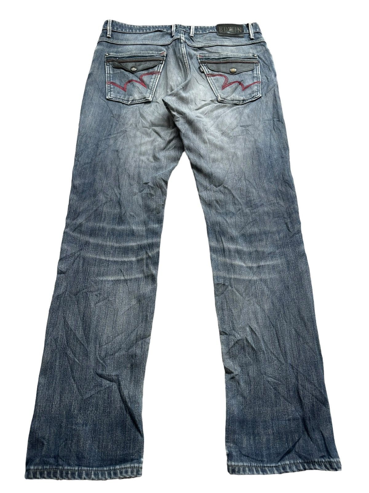 Edwin Vintage Edwin 503 Wild Fire Jeans Blue Fade jeans Size US 35 - 1 Thumbnail