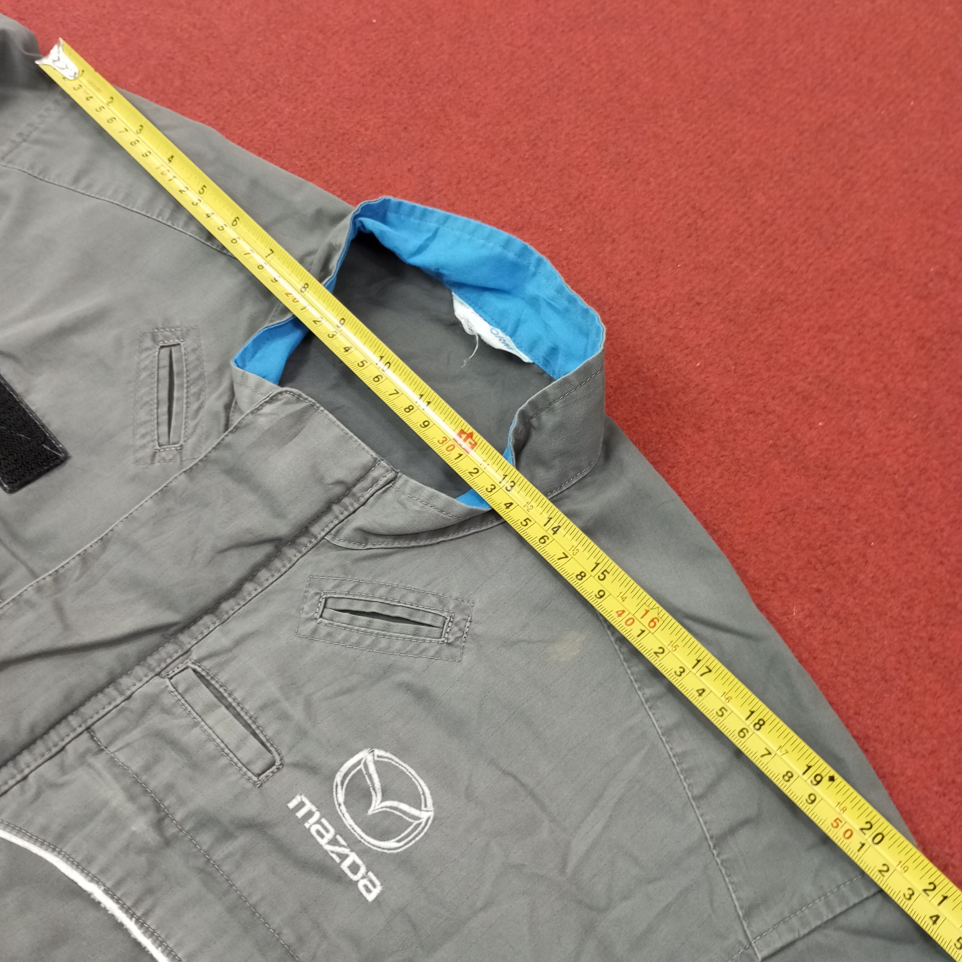 Vintage Vintage Mazda Motorsports Coverall Jacket c240n6 Size US XL / EU 56 / 4 - 14 Thumbnail