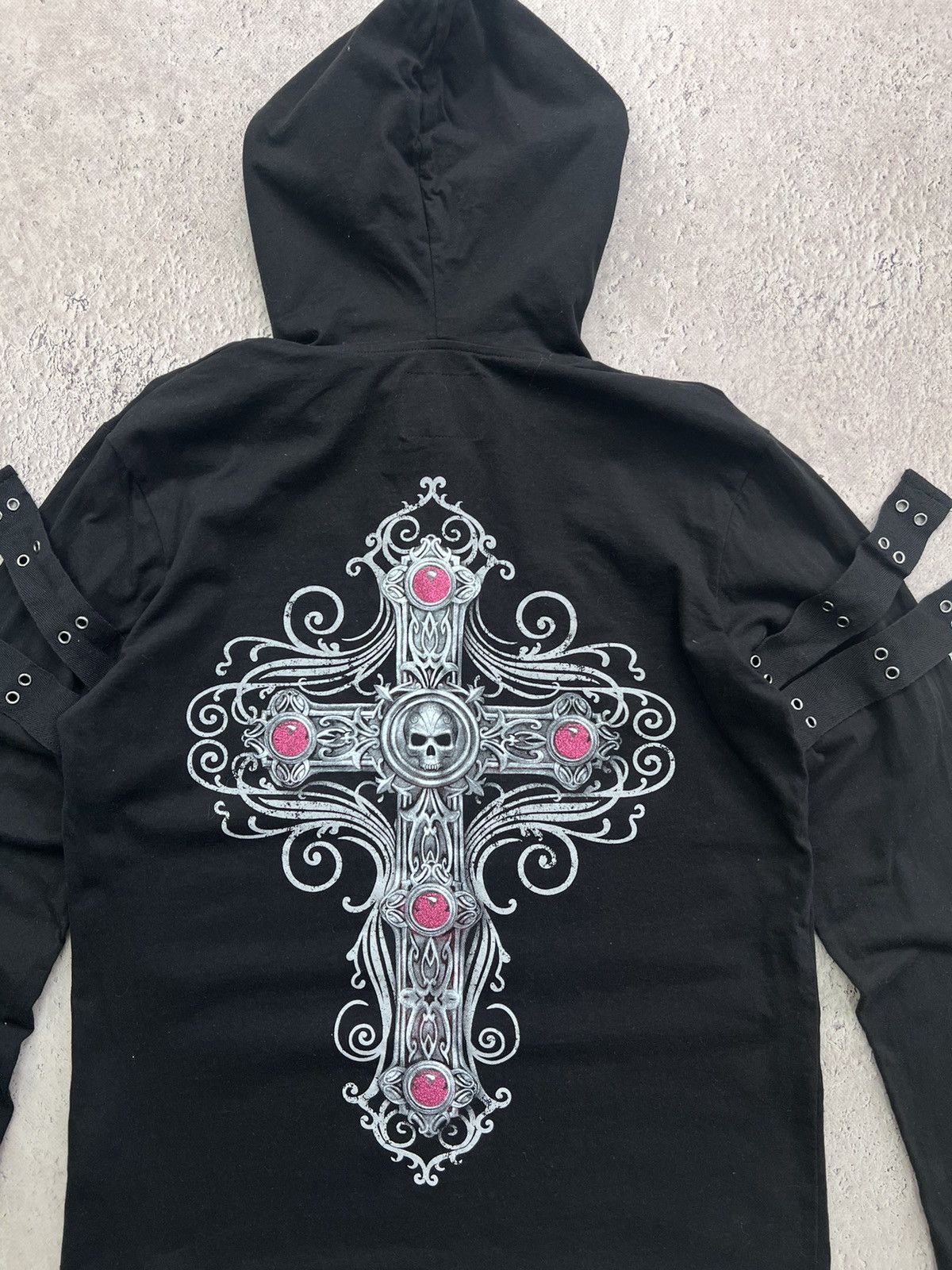 If Six Was Nine × Japanese Brand × Le Grande Bleu (L.G.B.) Japan LGB If Six Was Nine Style Black BUCKLE Hoodie Size US M / EU 48-50 / 2 - 9 Thumbnail