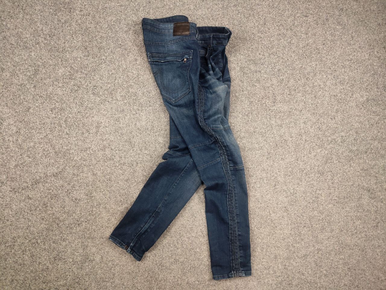 True Religion Vintage True Religion USA Mick Zipper Denim Jeans Y2K Style Size US 36 / EU 52 - 9 Thumbnail