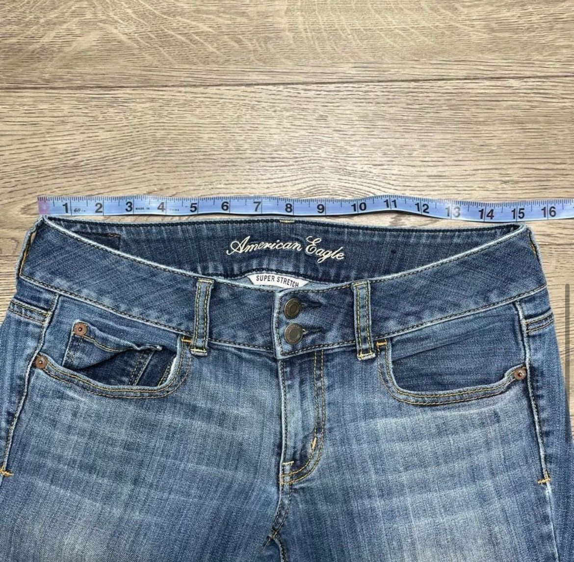 Vintage Y2K boot cut low rise jeans Size 25" / US 0 / IT 36 - 5 Thumbnail
