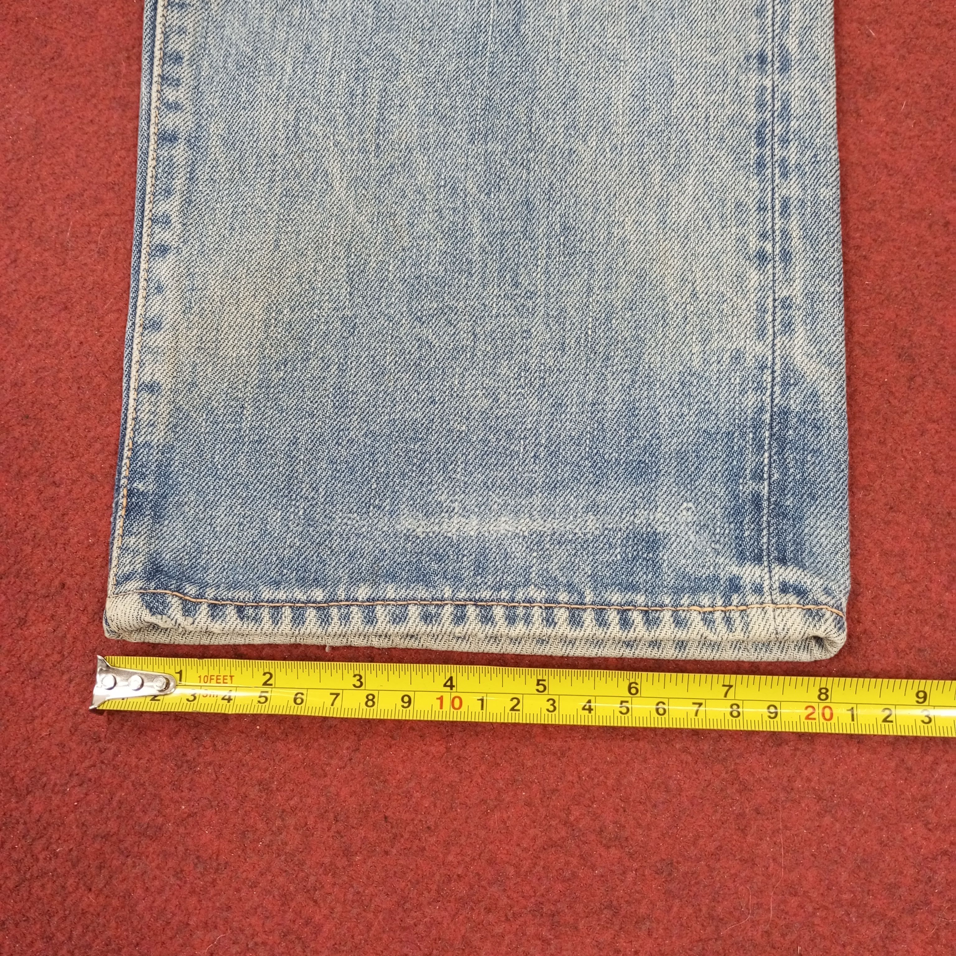 Evisu × Japanese Brand × Vintage Evisu Japanese Brand Fashion Style Custom Daicock Jeans Size US 27 - 11 Thumbnail