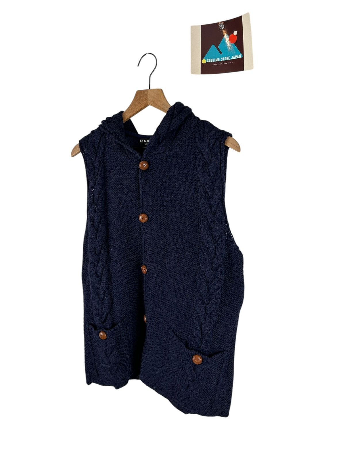 Japanese Brand 68 and Brothers Knit Hoodie Size US M / EU 48-50 / 2 - 2 Thumbnail
