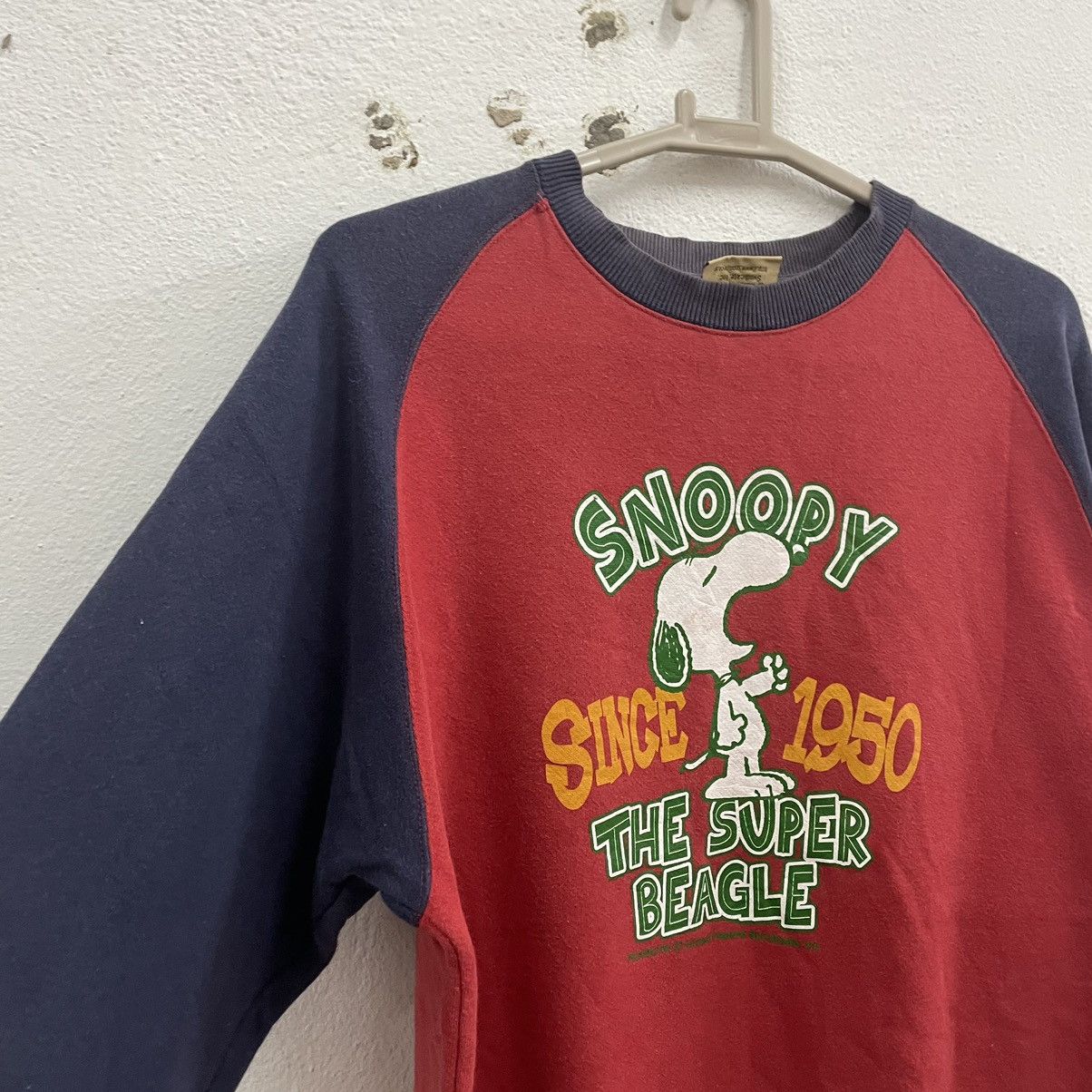 Peanuts × Vintage 🔥Vintage Peanuts Snoopy Big Logo Sweatshirts Size US M / EU 48-50 / 2 - 7 Thumbnail