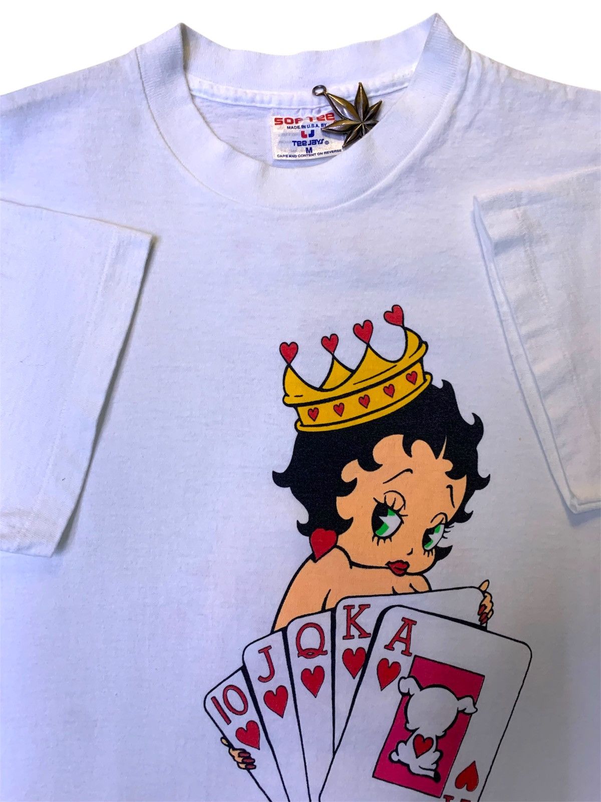 Vintage 90s Betty Boop Hawaii Size S / US 4 / IT 40 - 1 Thumbnail