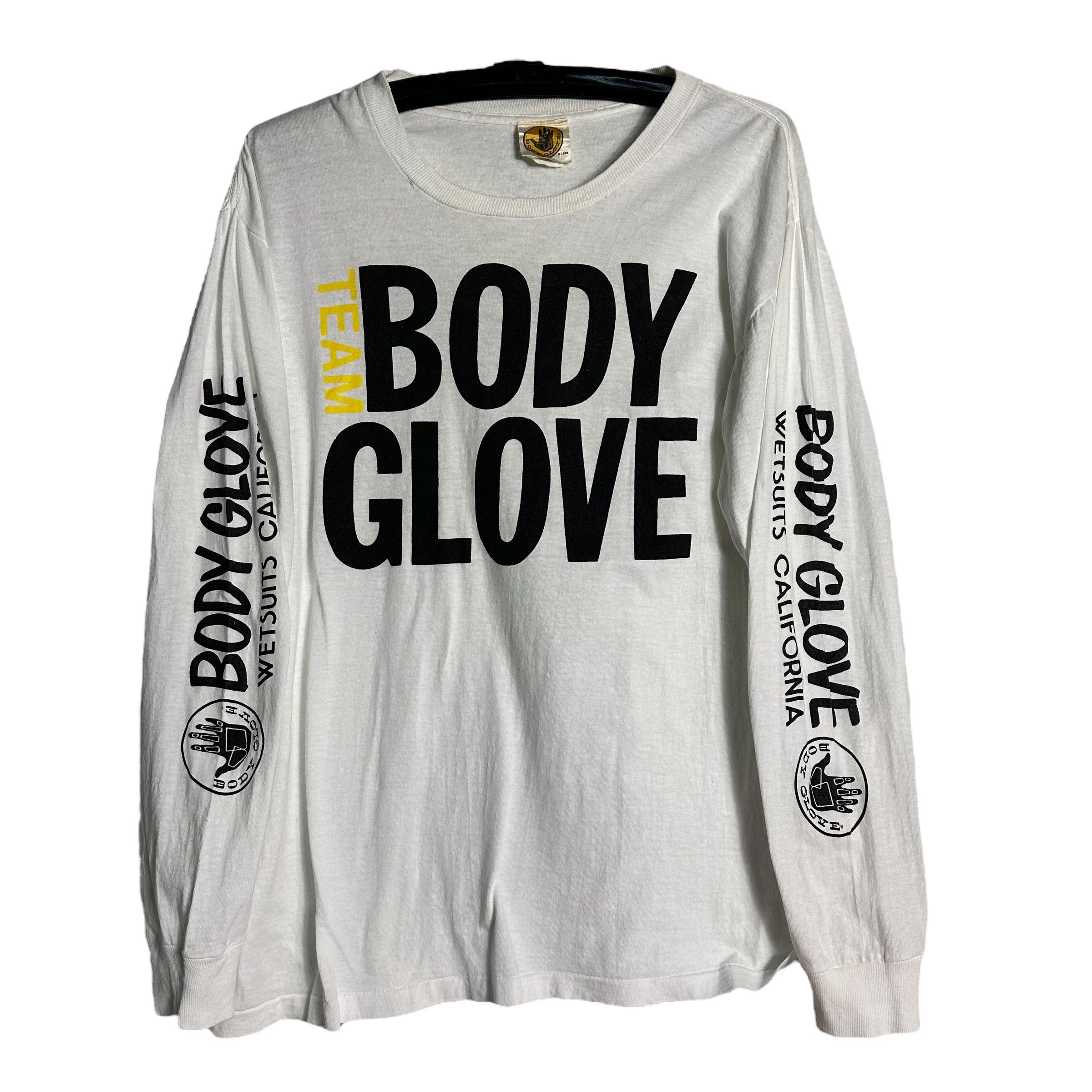 Body Glove 🔥RARE🔥Vintage 90s Body Glove All Print L/Sleeve T-shirt Size US L / EU 52-54 / 3 - 1 Thumbnail