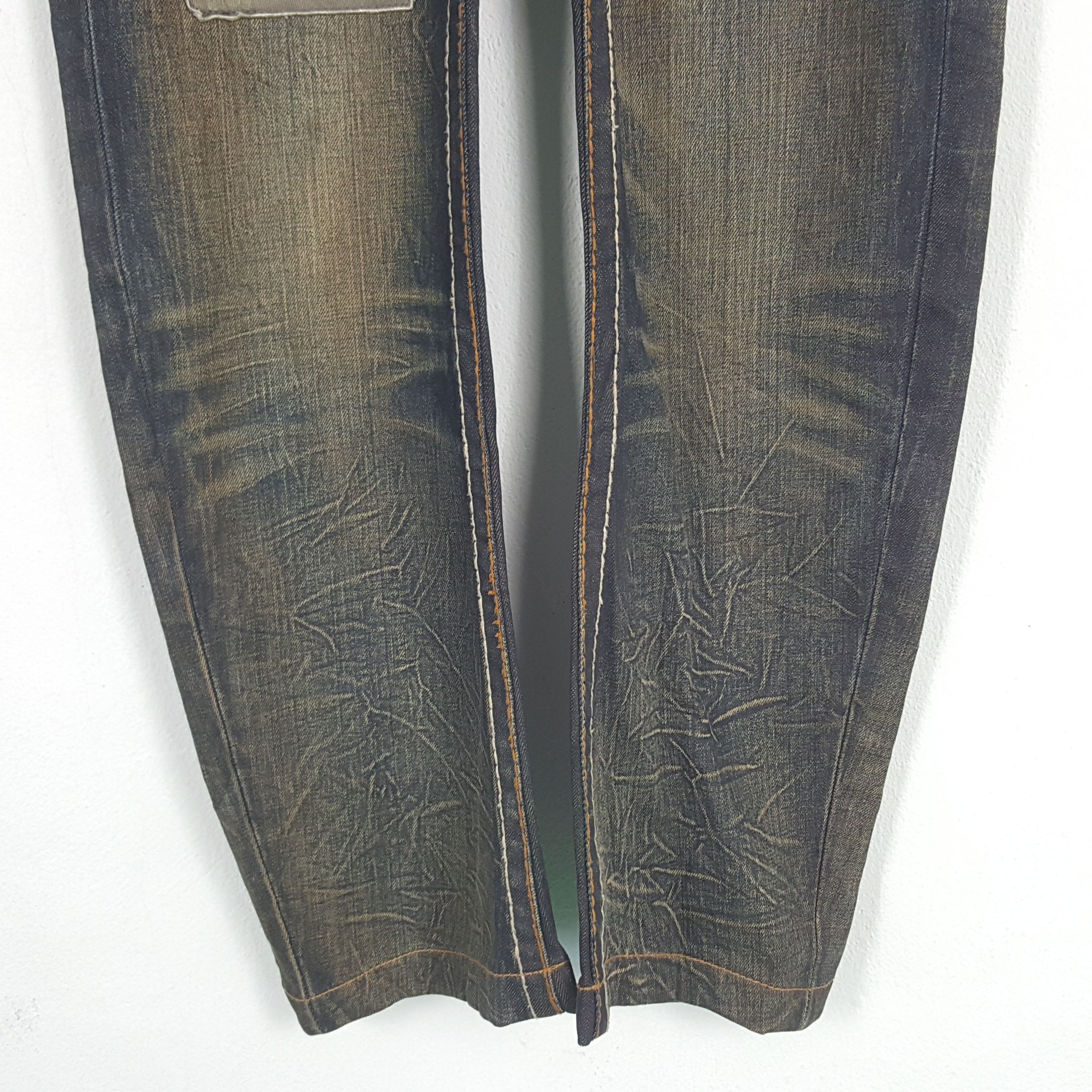 Vintage Vintage Tough Jeansmith American Patches Art Denim Jeans Size US 31 - 3 Thumbnail