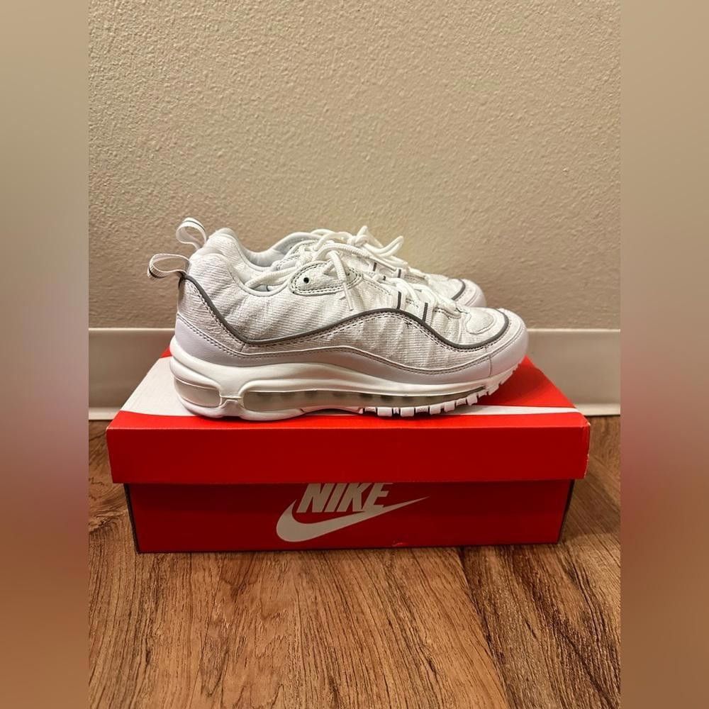 Nike Nike Air Max 98 Cut Away White Size US 8.5 / IT 38.5 - 1 Thumbnail