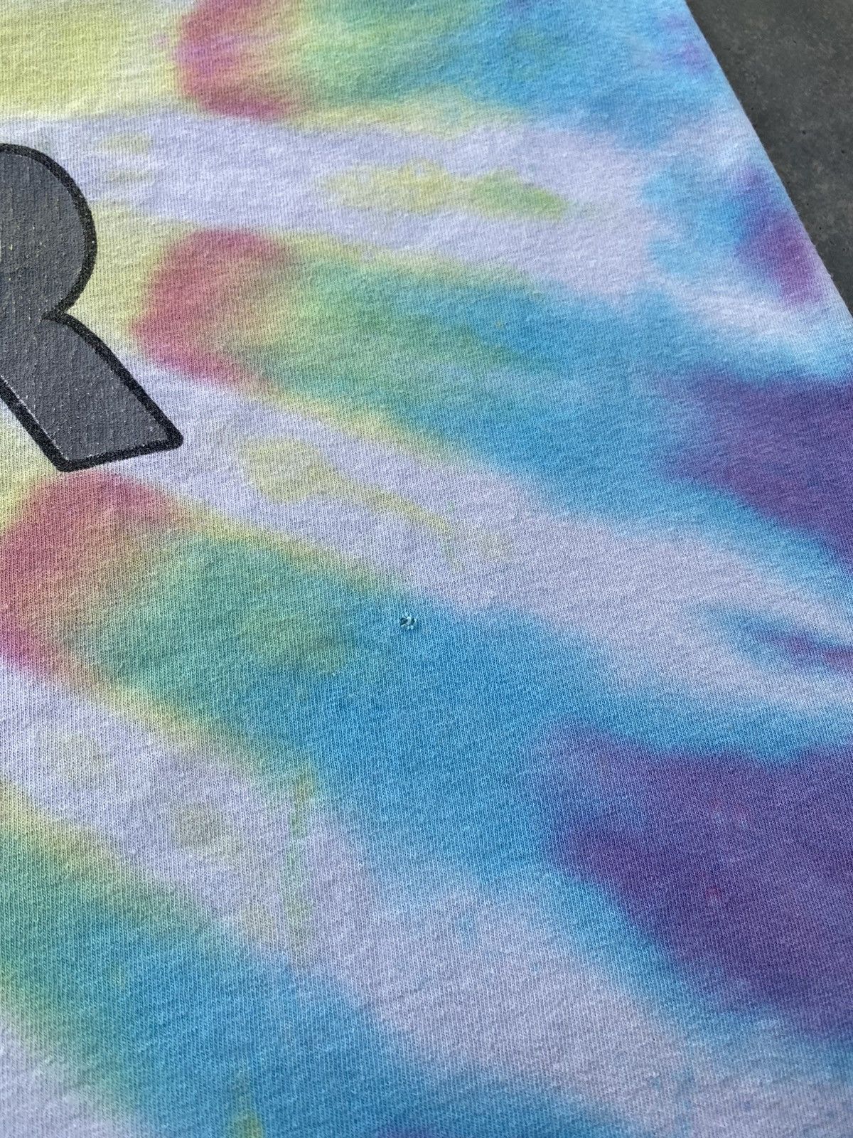 Rap Tees Vintage Thrashed Black Lives Matter Tie Dye Tees Size US XL / EU 56 / 4 - 6 Thumbnail
