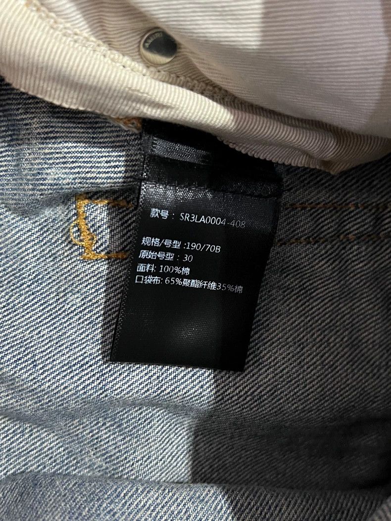 Amiri Amiri Blue Cotton Denim Shorts Size US 30 / EU 46 - 8 Thumbnail