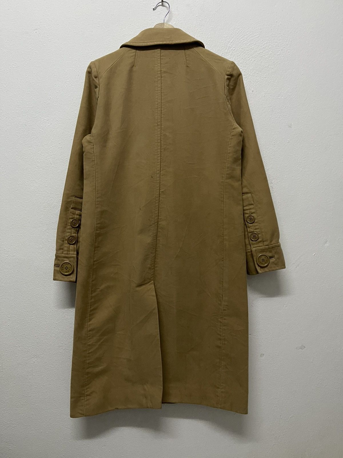 Marc Jacobs 2000s MARC JACOBS BUTTON CLOSURE TRENCH COAT Size M / US 6-8 / IT 42-44 - 2 Thumbnail