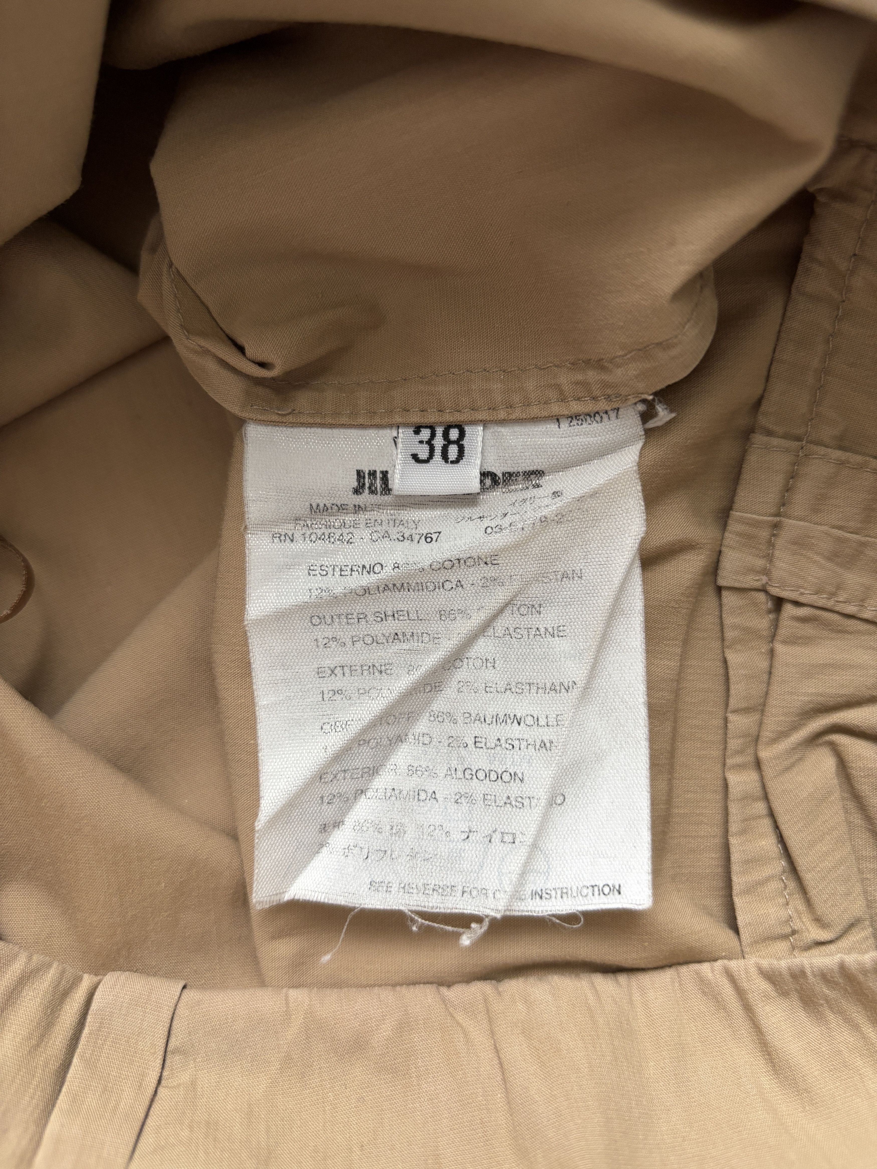 Jil Sander ⚡️QUICK SALE⚡️Jil Sander Beige Midi Skirt Size 28" / US 6 / IT 42 - 4 Thumbnail