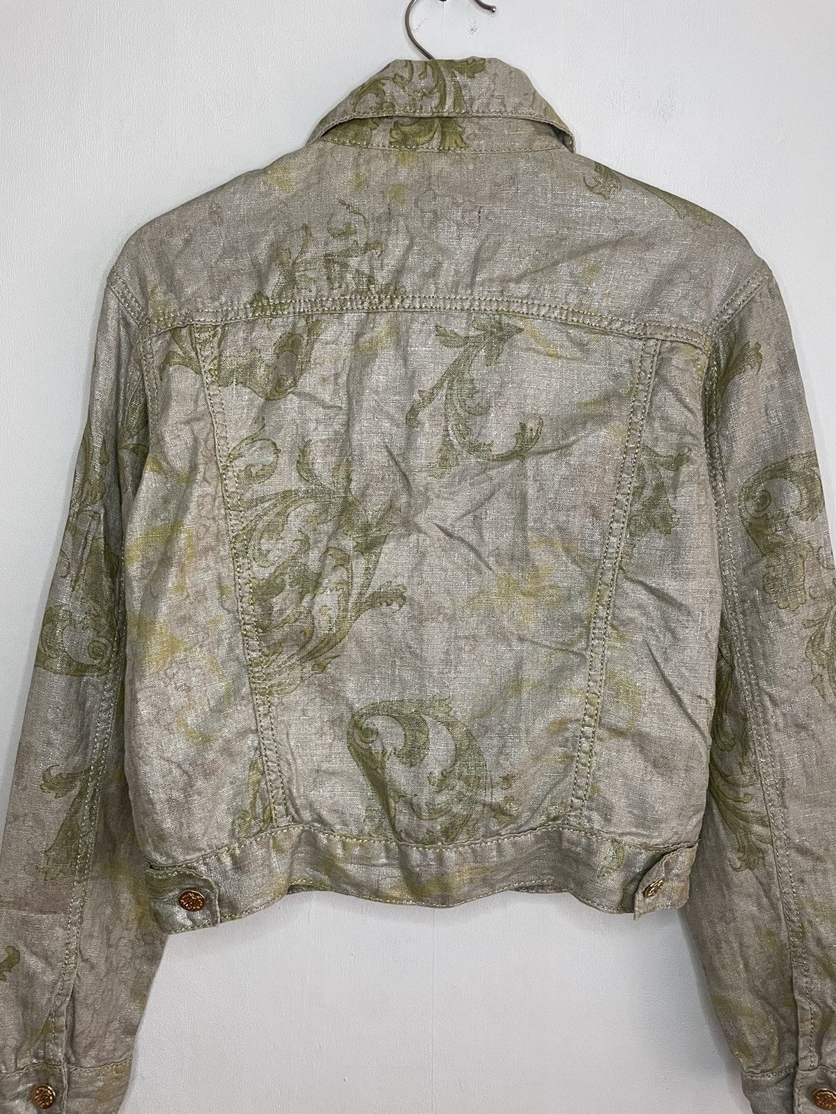 Just Cavalli × Roberto Cavalli × Vintage Roberto Cavalli Vintage Pattern Print Jacket Size S / US 4 / IT 40 - 7 Thumbnail