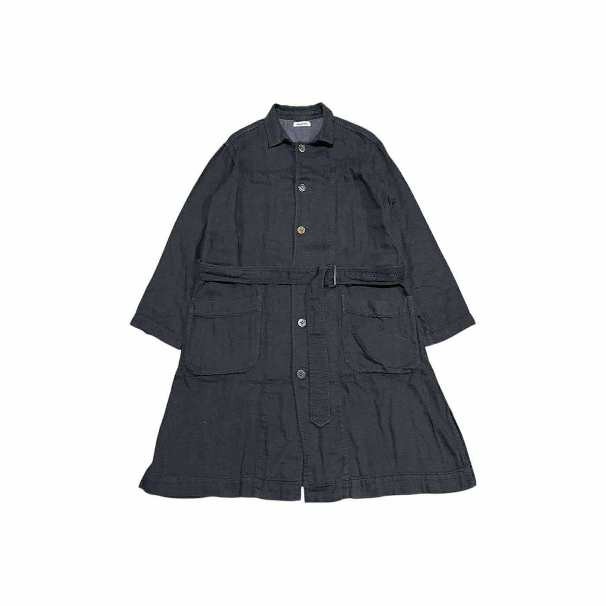 Issey Miyake 🔥Rare Vintage Plantation Issey Miyake Overcoat Belted Size US M / EU 48-50 / 2 - 4 Thumbnail