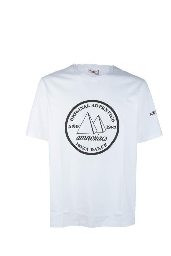 Bally BALLY Men T-Shirts MJE08JCO018 U001 WHITE Size US XS / EU 42 / 0 - 1 Thumbnail