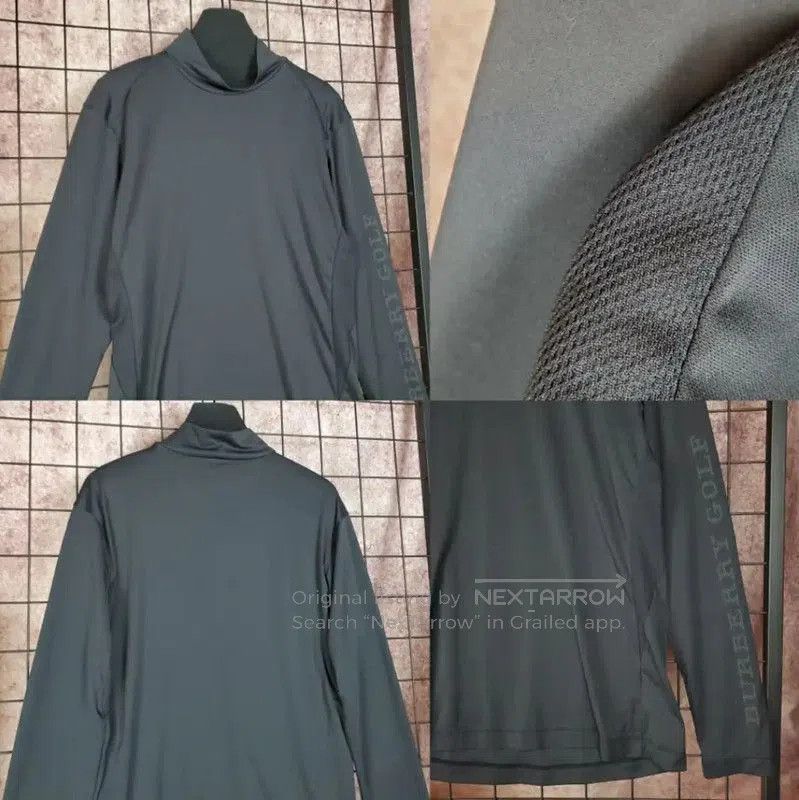 Burberry Burberry Black Long Sleeve Men's T. Size US L / EU 52-54 / 3 - 3 Thumbnail