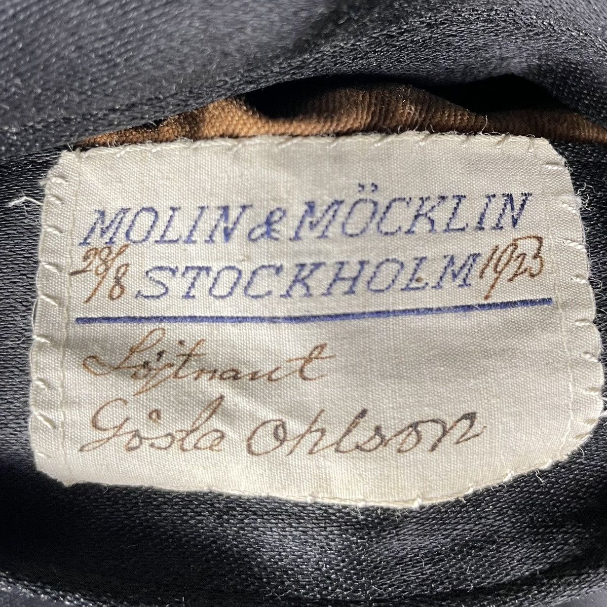 Vintage 1920s Swedish Army Lieutanant Overcoat - Medium Size US M / EU 48-50 / 2 - 6 Thumbnail