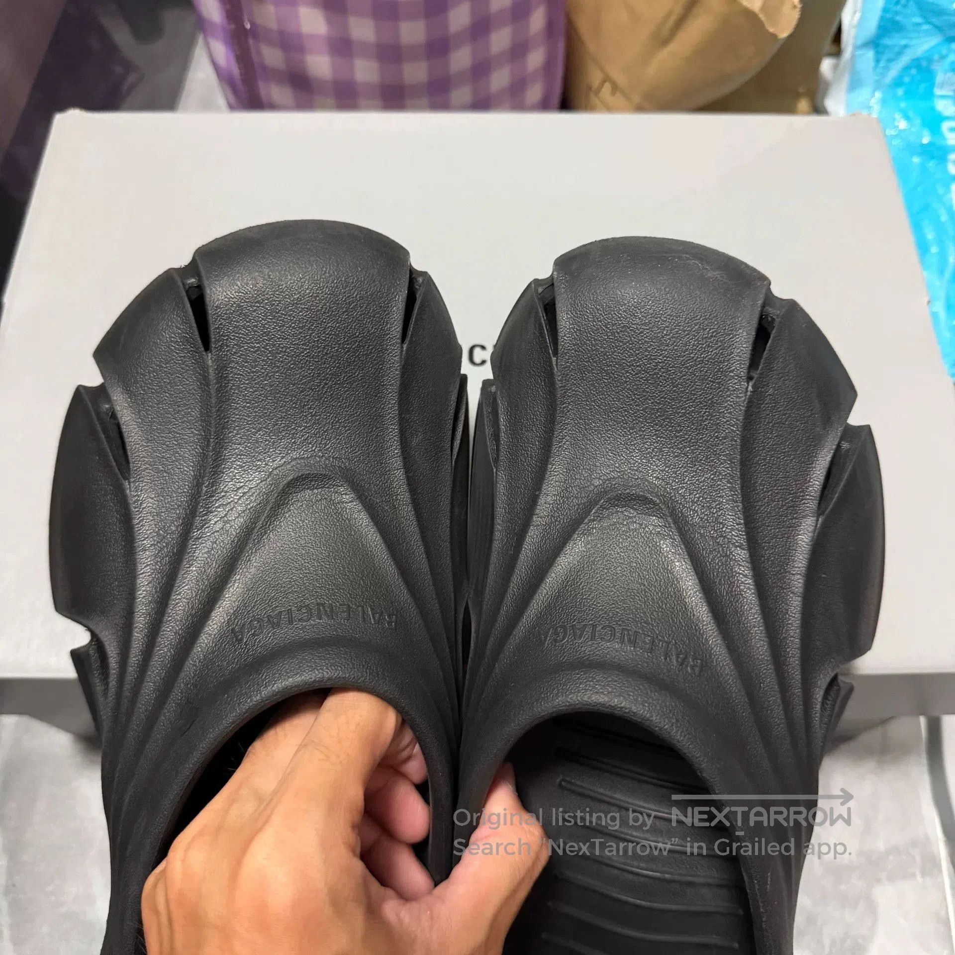 Balenciaga Balenciaga Molded Beach Slide Sandals. Size US 10 / EU 43 - 3 Thumbnail