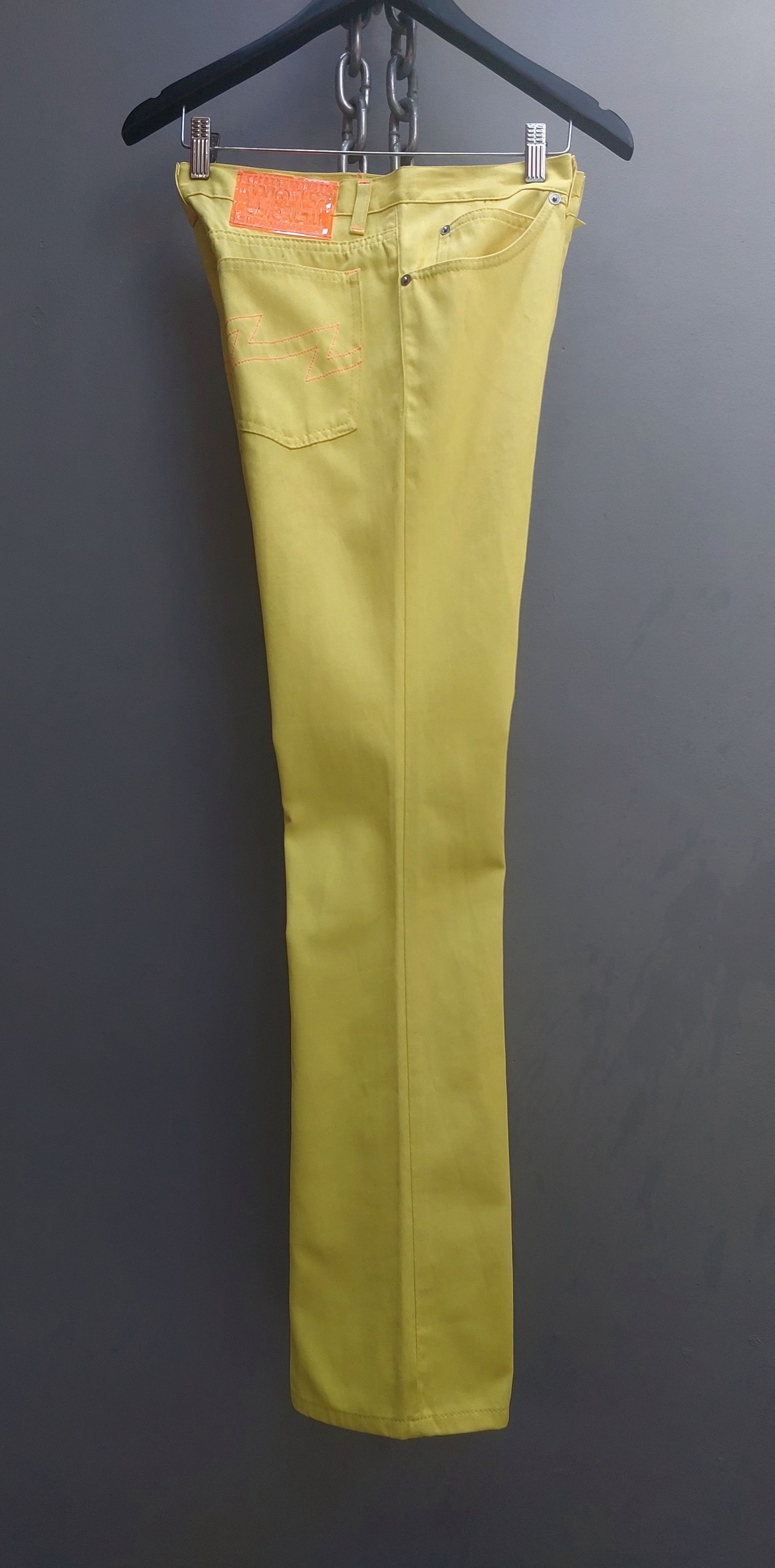 Walter Van Beirendonck Walter Van Beirendonck Yellow Pants Size US S / EU 44-46 / 1 - 4 Thumbnail