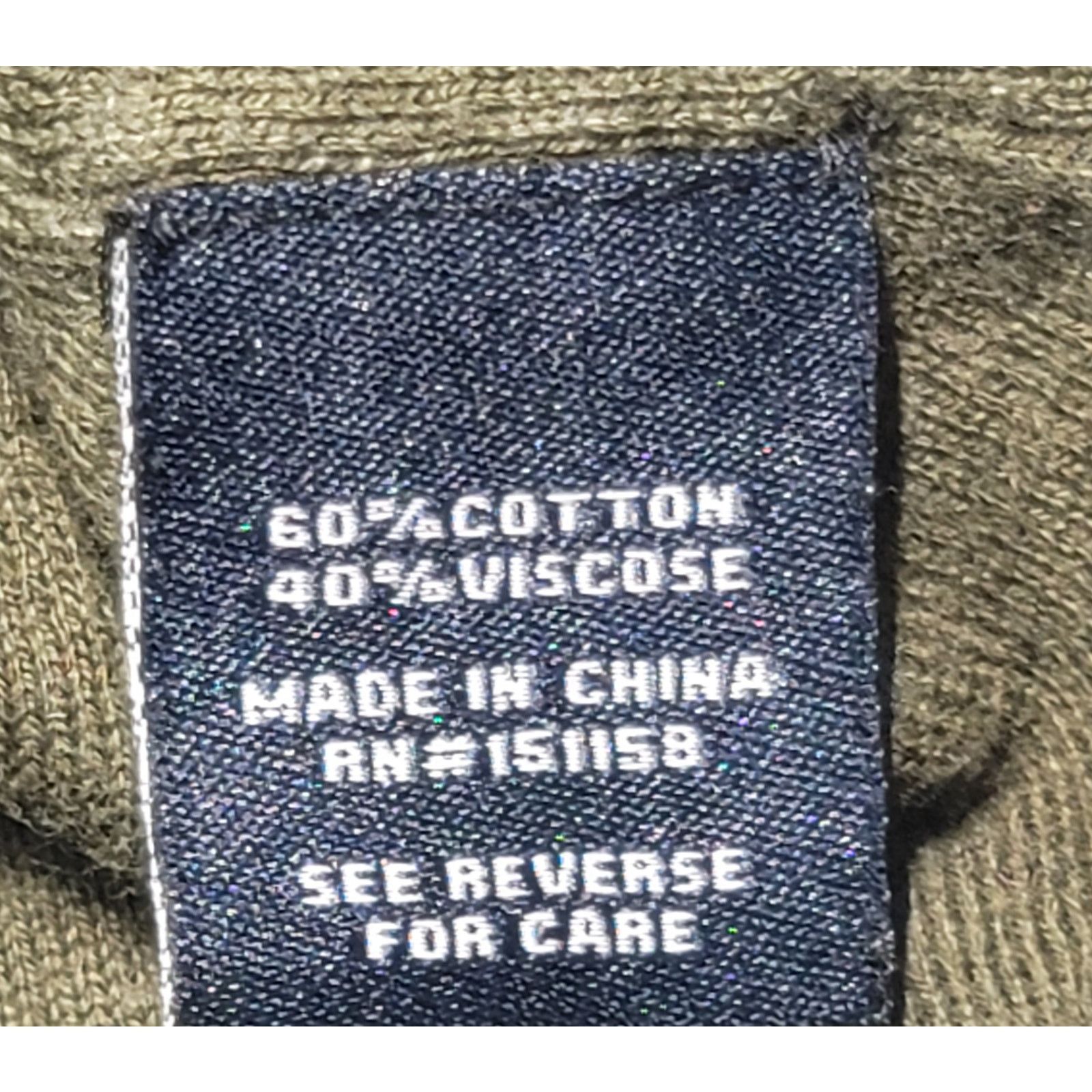 Other 525 America Dark Green Ribbed Crew Neck Top Small Soft Size S / US 4 / IT 40 - 4 Thumbnail
